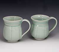 Celadon mugs