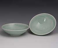 Celedon Rice Bowls